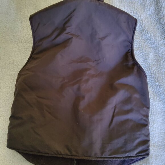 VF Fleece Lined Vest 3M thinsulate warm Brown Vest Small - Picture 9 of 14
